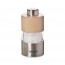 Mini moulin à sel 6,5cm en bois naturel - Orta - Bisetti