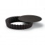 Moule à tartelette à fond amovible cannelé 10cm anti-adhérent - Paderno