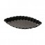 Moule à tartelette ovale cannelé 8cm en métal anti-adhérent - A l'unité - Paderno