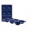 Moule flexible en silicone bleu - 6 demi-sphères - Ibili