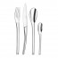 Cuillère à dessert inox 18/10 4mm finition miroir - Lot de 6 - Neuvième Art - Couzon
