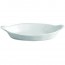 Plat ovale a oreilles blanc 20,3 x 11,5cm en porcelaine - Collection Generale - Pillivuyt