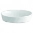 Plat sabot ovale 37x27cm en porcelaine - Pillivuyt