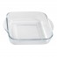 Plat à four carré en verre 22cm - 500° - Cosy & Trendy