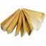 Plateau rectangulaire jetable en areca couleur naturelle 25x16x3 cm - Lot de 25 - Vaiselle jetable