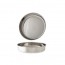 Plateau de bar rond acier inoxydable 30 cm - cosy & trendy