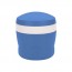 Porte aliment isotherme avec cuillère pliable 24cl bleu - Snack Jar - Thermos
