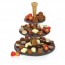 Présentoir à gâteaux 3 niveaux en ardoise - hauteur 38,5cm - Pro - Boska