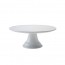 Présentoir à gâteaux porcelaine blanc 1 niveau 24 cm - Spoony - Cosy & Trendy