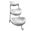 Présentoir de 3 niveaux 11,5X13 - 14,5X16 - 18,5X20cm - hauteur 33cm - Buffet - Cosy & Trendy