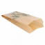 Sac à sandwich 34g/m² 9x4x22cm parchemin anti-graisse naturel motifs feuilles vertes - Lot de 500 - Feel Green - AZ Boutique