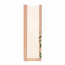 Sachet pain avec fenêtre classic 32g/m² 14x4x48cm kraft marron motifs feuilles vertes - Lot de 250 - Feel Green - AZ Boutique