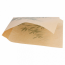 Sachet ouvert 2 cotés 34g/m² 13x14cm parchemin anti-graisse marron motifs feuilles vertes - Lot de 1000 - Feel Green - AZ Boutique