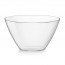 Saladier en verre transparent rond 26 cm - basic - bormioli rocco