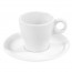 Sous-tasse à thé 15cm blanche en porcelaine - Bourges - Pillivuyt