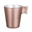 Tasse à espresso 8cl en verre rose - Lot de 6 - Flashy Expresso - Luminarc
