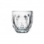 Tasse expresso à facettes en verre pressé transparent 10 cl - Lot de 6 - Troquet - La Rochère