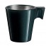 Tasse à espresso 8cl en verre vert - Lot de 12