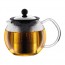 Théière à piston filtre en inox 50cl Brillant - Assam - Bodum