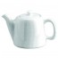 Théière standard 6 tasses en porcelaine blanche 75cl - Pillivuyt