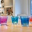 Verre à eau couleurs assorties 25cl - Lot de 6 - Vario Struttura