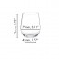 O WINE verre à Viognier/Chardonnay 32cl cristallin Riedel