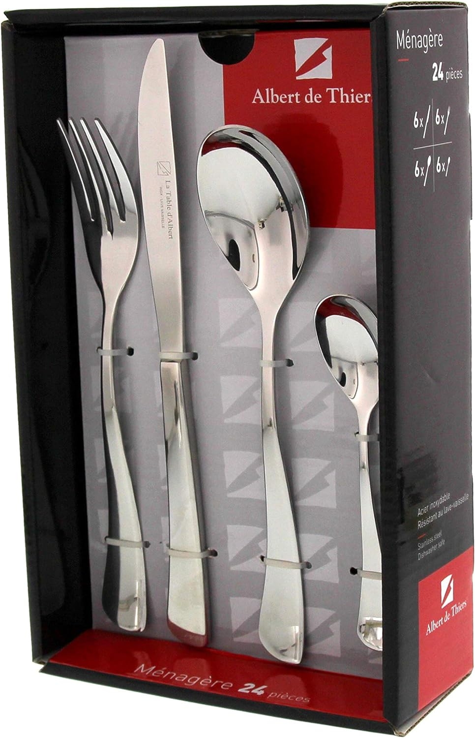 Lot 3 Pinces Alimentaires Acier Inoxydable - Service Glace, Biscuits, Apéritifs